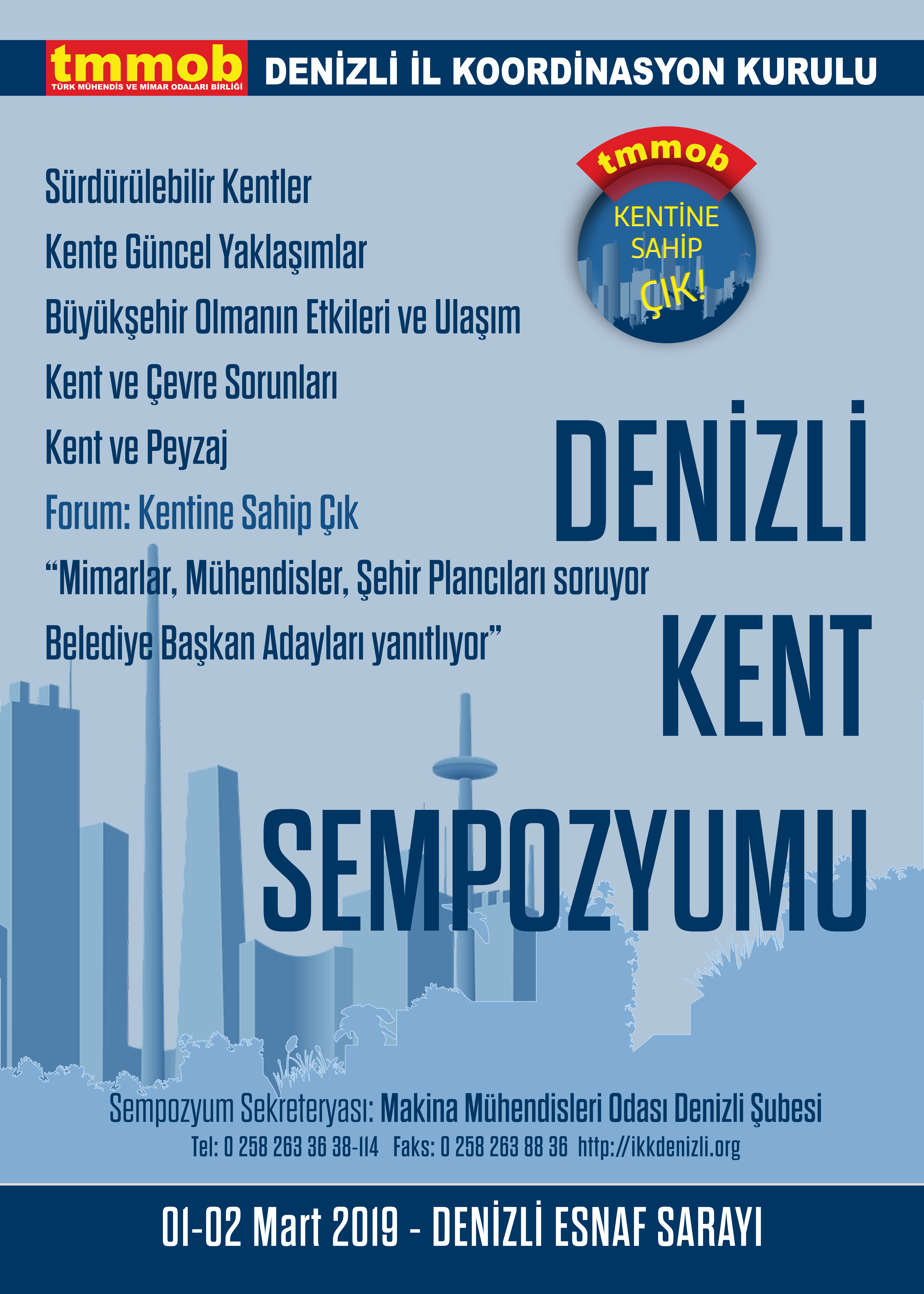 DENİZLİ KENT SEMPOZYUMU