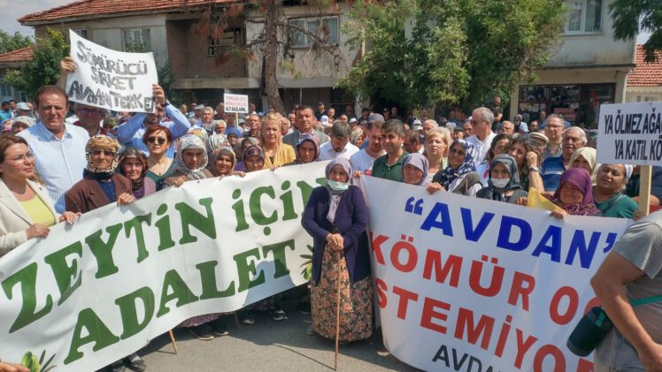 SUYUMUZA, TOPRAĞIMIZA, HAVAMIZA VE ZEYTİNİMİZE SAHİP ÇIKIYORUZ.