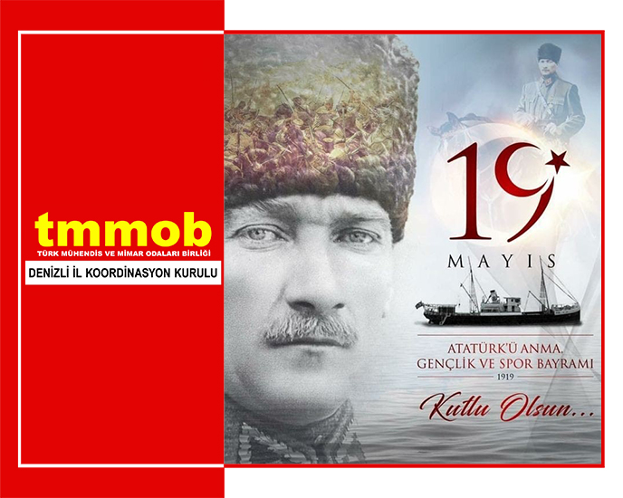 19 MAYIS ATATÜRK’ Ü ANMA, GENÇLİK VE SPOR BAYRAMIMIZ KUTLU OLSUN