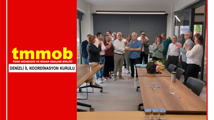 TMMOB DENİZLİ İL KOORDİNASYON KURULU DEVİR TESLİM TÖRENİ