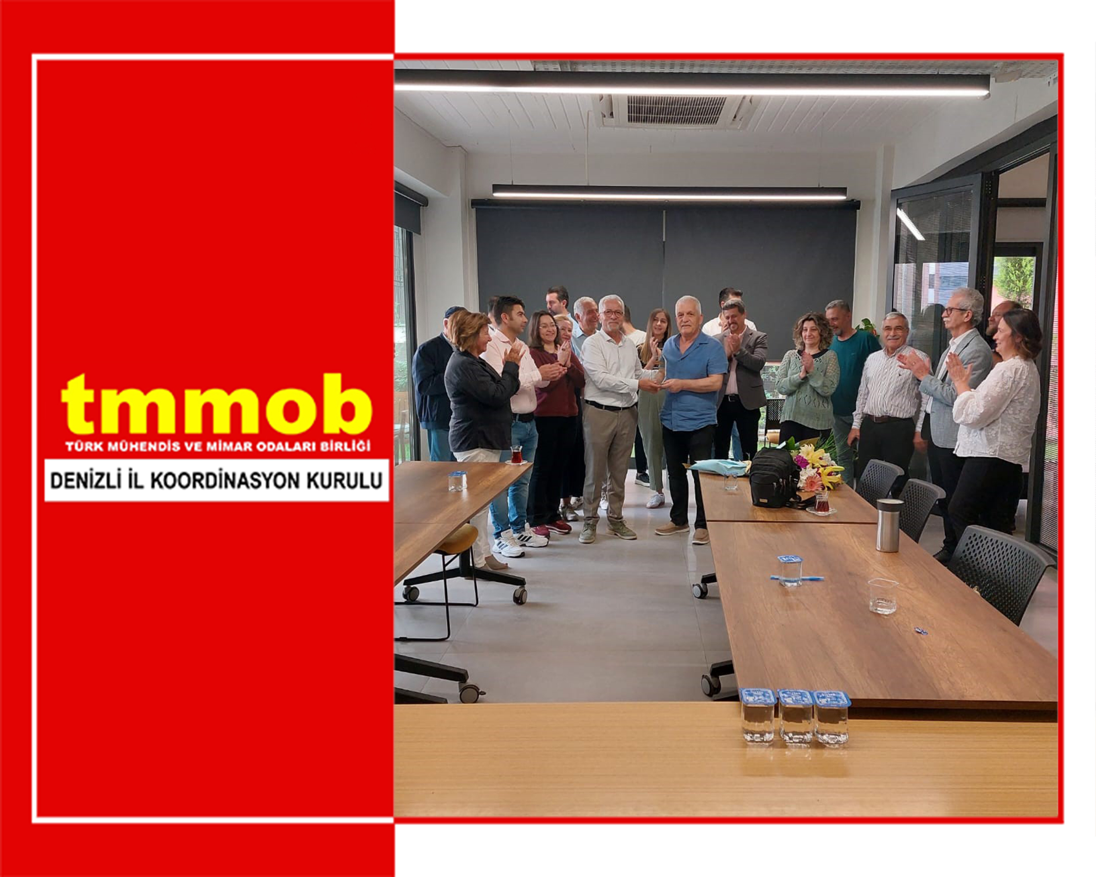 TMMOB DENİZLİ İL KOORDİNASYON KURULU DEVİR TESLİM TÖRENİ
